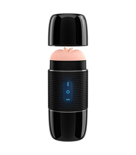 SEXTHROB Rechargeable Male Masturbator Wireless Connecting Speaker Realistic Vagina