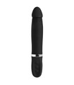 SEXTHROB Eichel-Form-Ring-Pull-G-Spot Vibrator 10 Funktion Silikon Vibrator - Schwarz