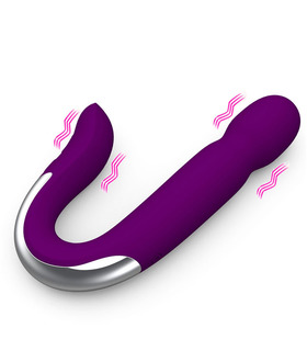 Y Liebe Mona U-Form USB Charge Vibratoren Dual Vibrating Massager