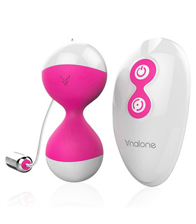 Wireless Remote Control Vibrator Kegel Balls Vibrating Egg by Nalone - Pink