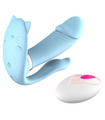 Secwell Katze Design Unsichtbar Tragbar-Vibrator-Triple Stimulation