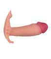 Realistic Penis Wearable Dildo Remote Control Vibrator Multiple Patterns - Nude