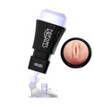 YouCups Suction Cup Realistic Vagina Soft Masturbator