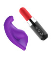 Lipstick Like Remote Control Vibrator Invisibly Wearable Clitoral Stimulator