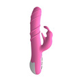 Screw Curve Rechargeable Rabbit Vibrator Multiple Patterns Medical Silicone Waterproof