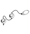 Weighted Smooth Solid Metal Silver Ben Wa Ball Kegel Exercise