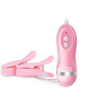 10 Geschwindigkeiten Wasserdicht Brust-Massage Nippel Vibrator Klitoris Clip Vibrierende Nippel-Klammern-Silikon-Vibratoren,