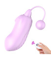 Wireless Remote Control Vibrator Love Egg Fox Tail Design Multiple Frequencies