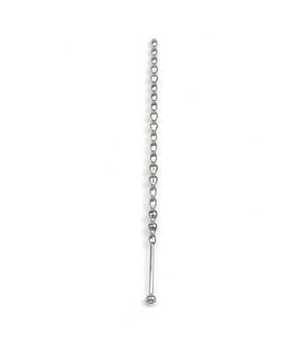 6mm Dia Double Ended Stainless Steel Urethral Dilatator Harnröhren-Stimulator Sonde Erwachsenen Sex-Spielzeug