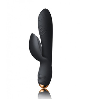 EveryGirl Rabbit Vibrator Light up your love life with a stylized silicone twice-as-nice vibrator whose petite