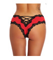 Lace Hem Cross-criss Bowknot Sexy Panties