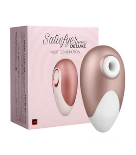 Satisfyer Pro Deluxe Clitoral Stimulator 11 Clit Sucking Vibrator Pressure Wave Stimulation Nipple Sucker Sex Toys for Woman