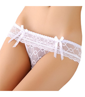 Lace Thongs Bogen Transparente Temptation T-Back Höschen