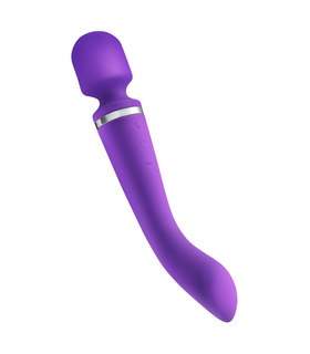 10 Geschwindigkeit Doppel-Kopf-Schock-AV-Stange-Massage-Vibrator