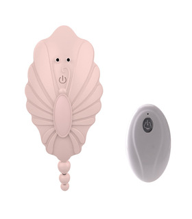 Wireless Remote Control Unsichtbar Tragbar-Vibrator Frauen-Schmetterling-Vibrator Sex-Spielzeug für Frauen