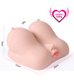 Artificial Vagina Male Masturbator Mold Double Hole Yin Double Breasts Doll Adult Sex Toys Lifelike Pussy Vagina—The queen