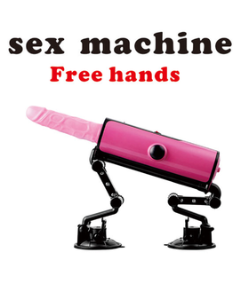 Pink Sex Machine Automatic Thrusting Massage Love Machines Clitoral Stimulator Wireless Remote Control Vibrators for Women